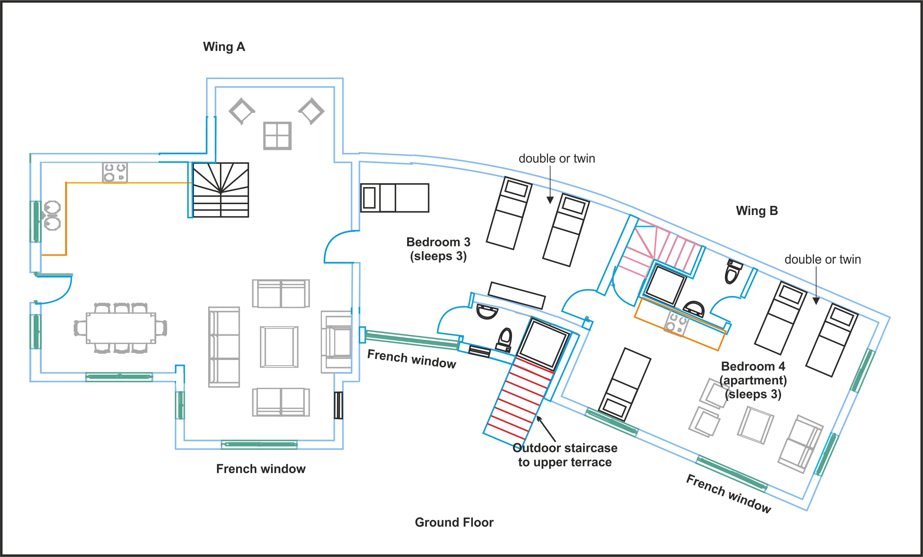 Floor plan: ground floor