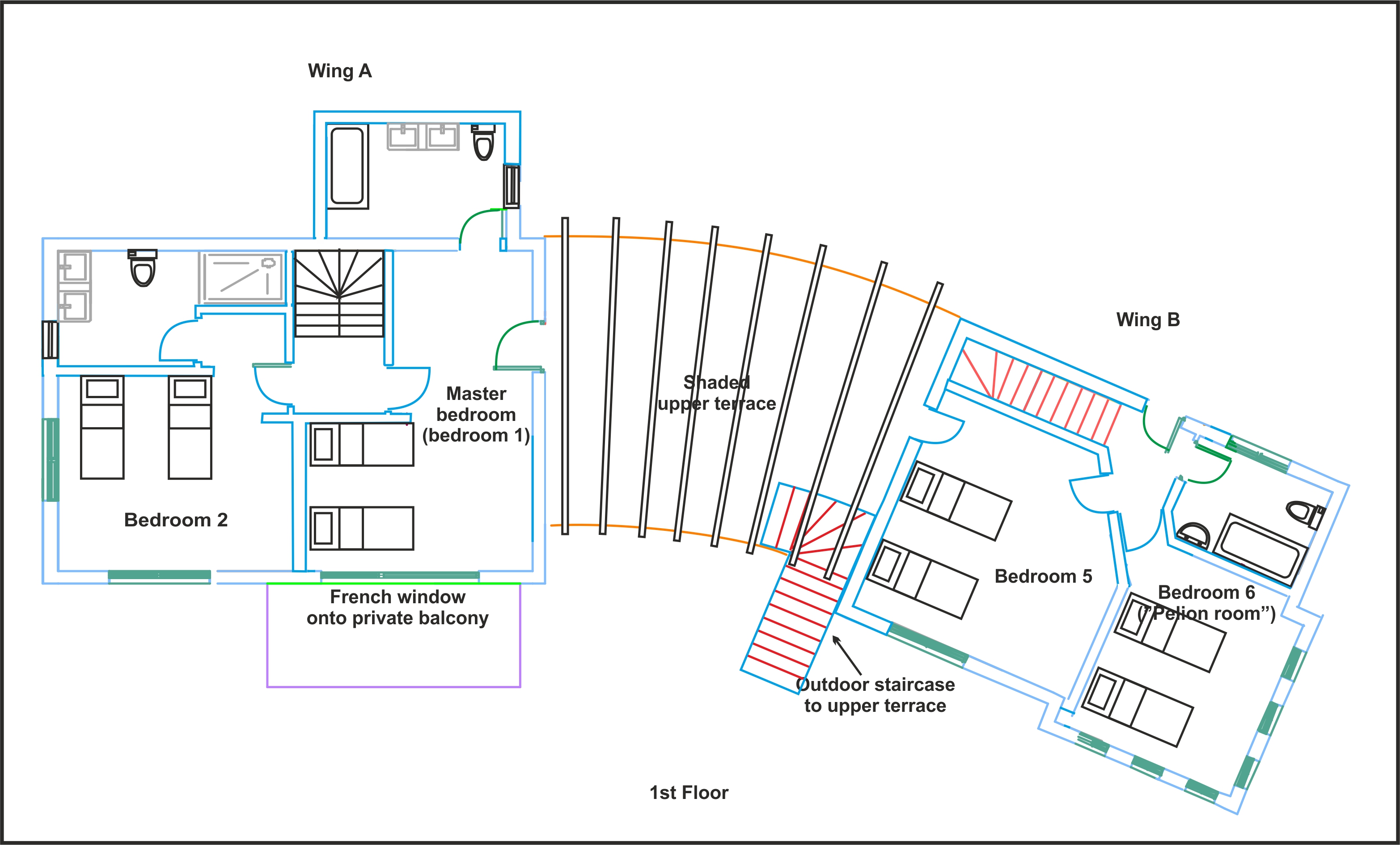 Floor plan: first floor
